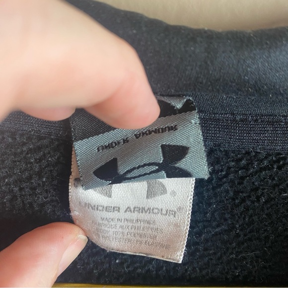 Under Armour Black Zip-up Jacket Men’s Large - Picture 4 of 10